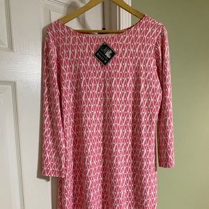 Beautiful pink and whit me dress